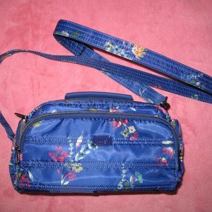 Lug Trolley Crossbody Bag in Bouquet Blue